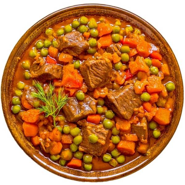 Mazăre cu carne de vită