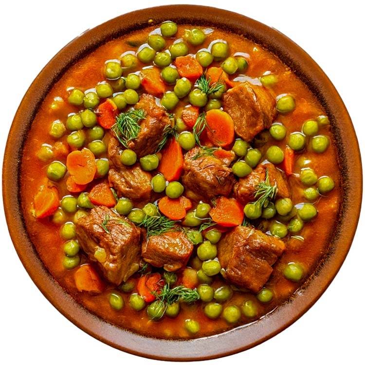 Mazăre cu carne de porc